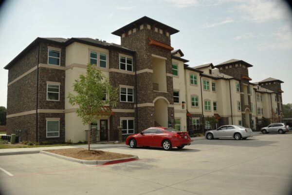 apartment complex showing results of multi family architectural design