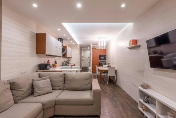studio apartment for multifamily architecture
